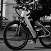 Cyclist riding a Wrenfield Arc e-bike