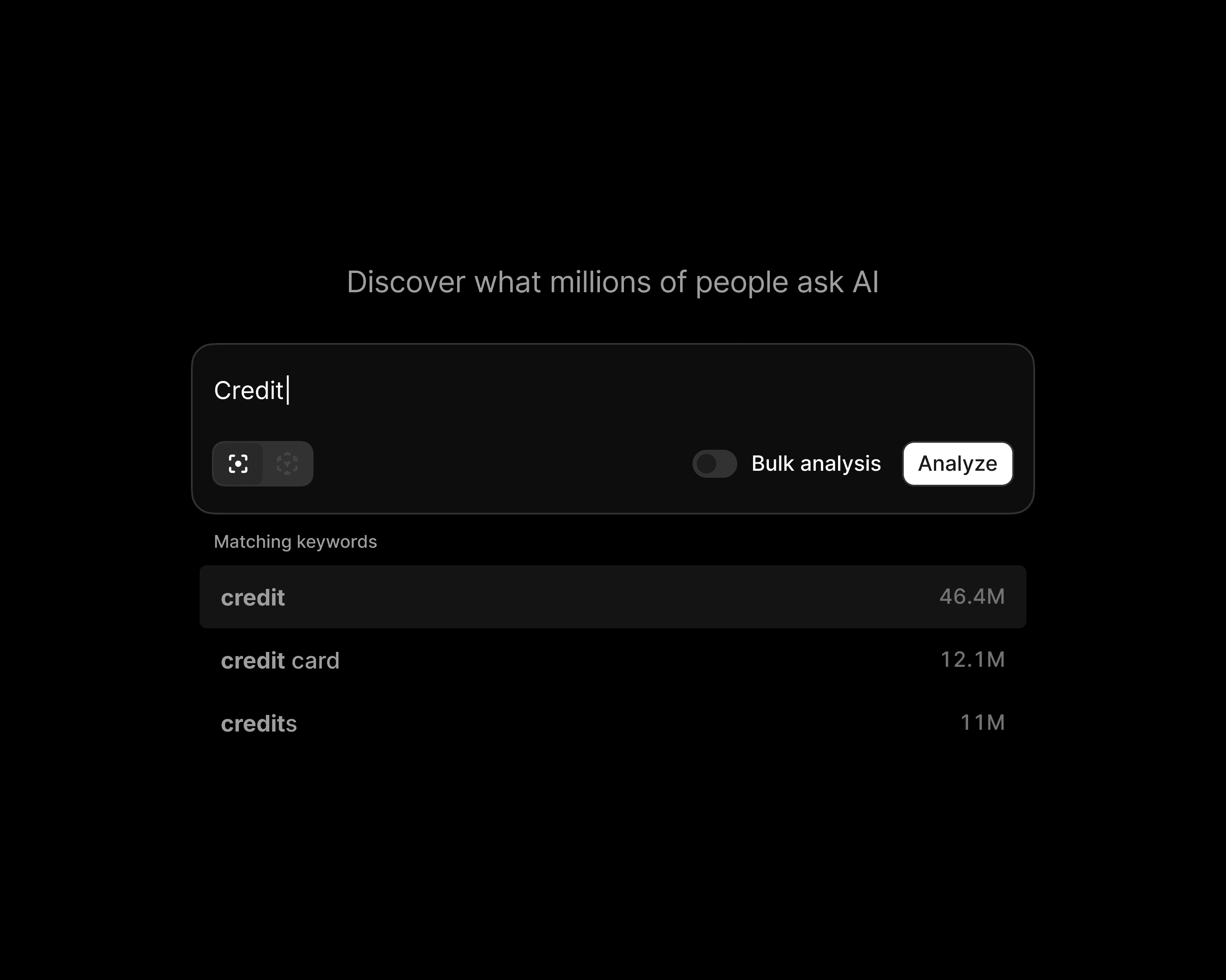 Discover what millions of people ask AI