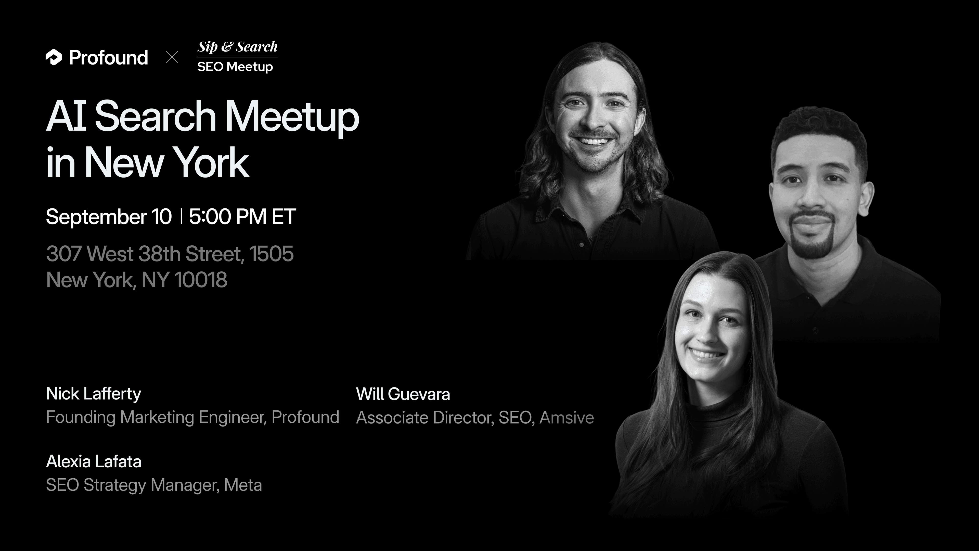 Sip & Search: AI Search Meetup in New York