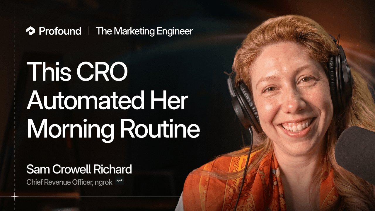 She Automated Her Entire Morning Routine With AI | Sam Richard, ngrok