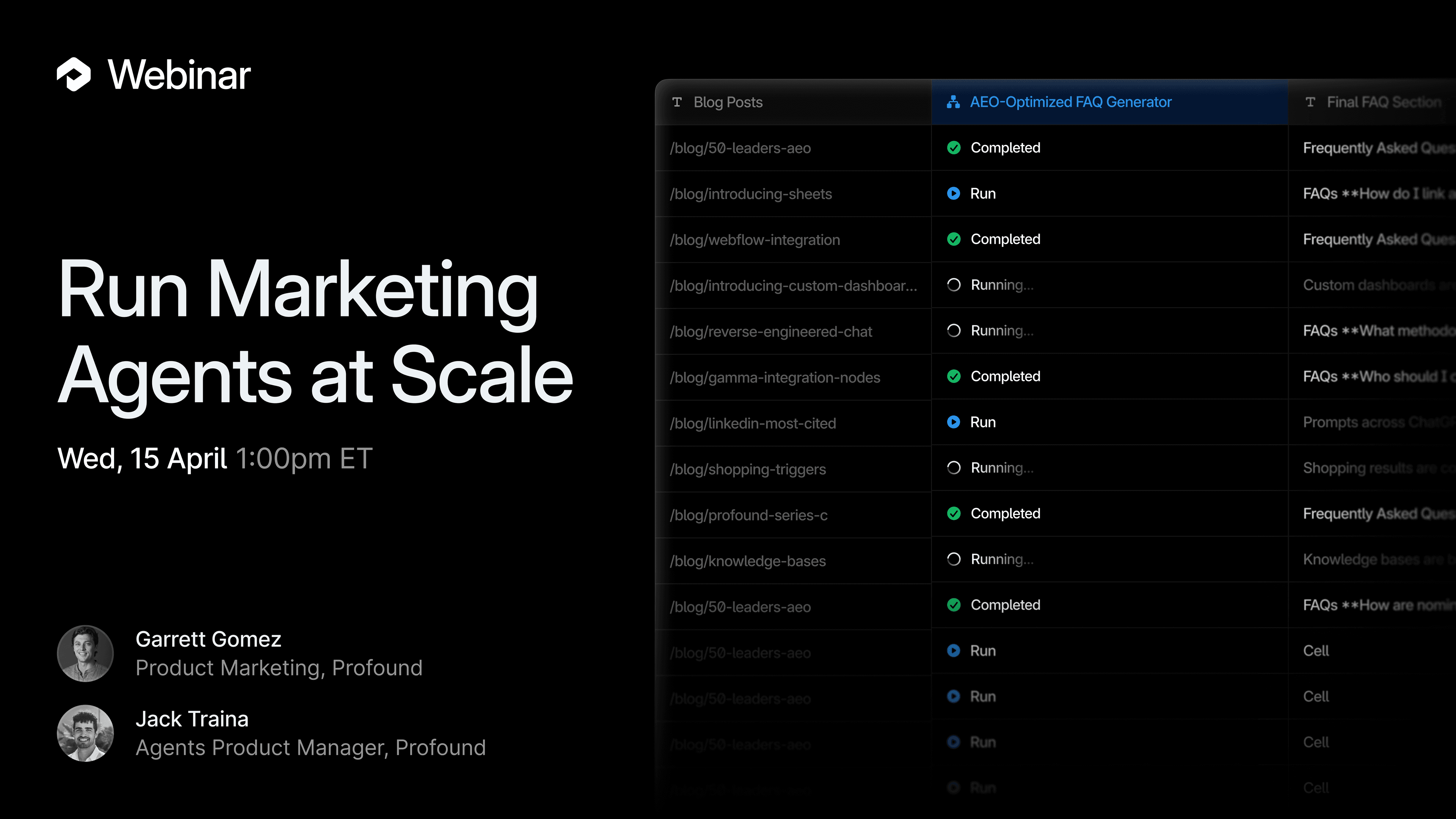 Run Marketing Agents at Scale