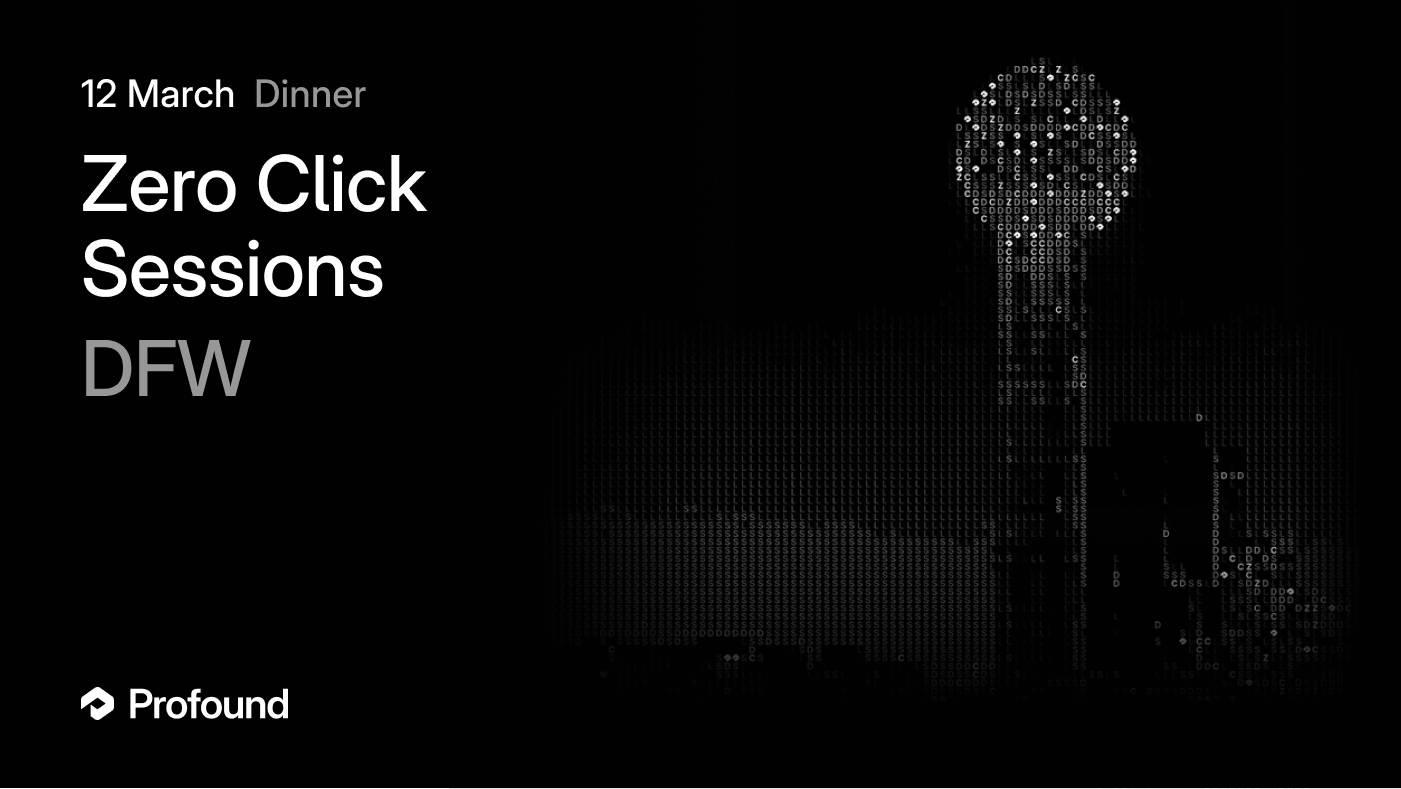 Zero Click Dinner DAL: March