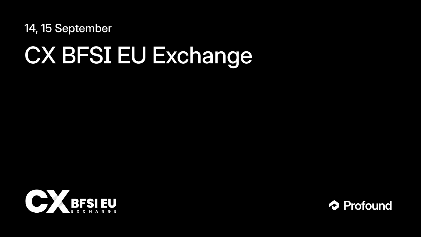 CX BFSI EU Exchange