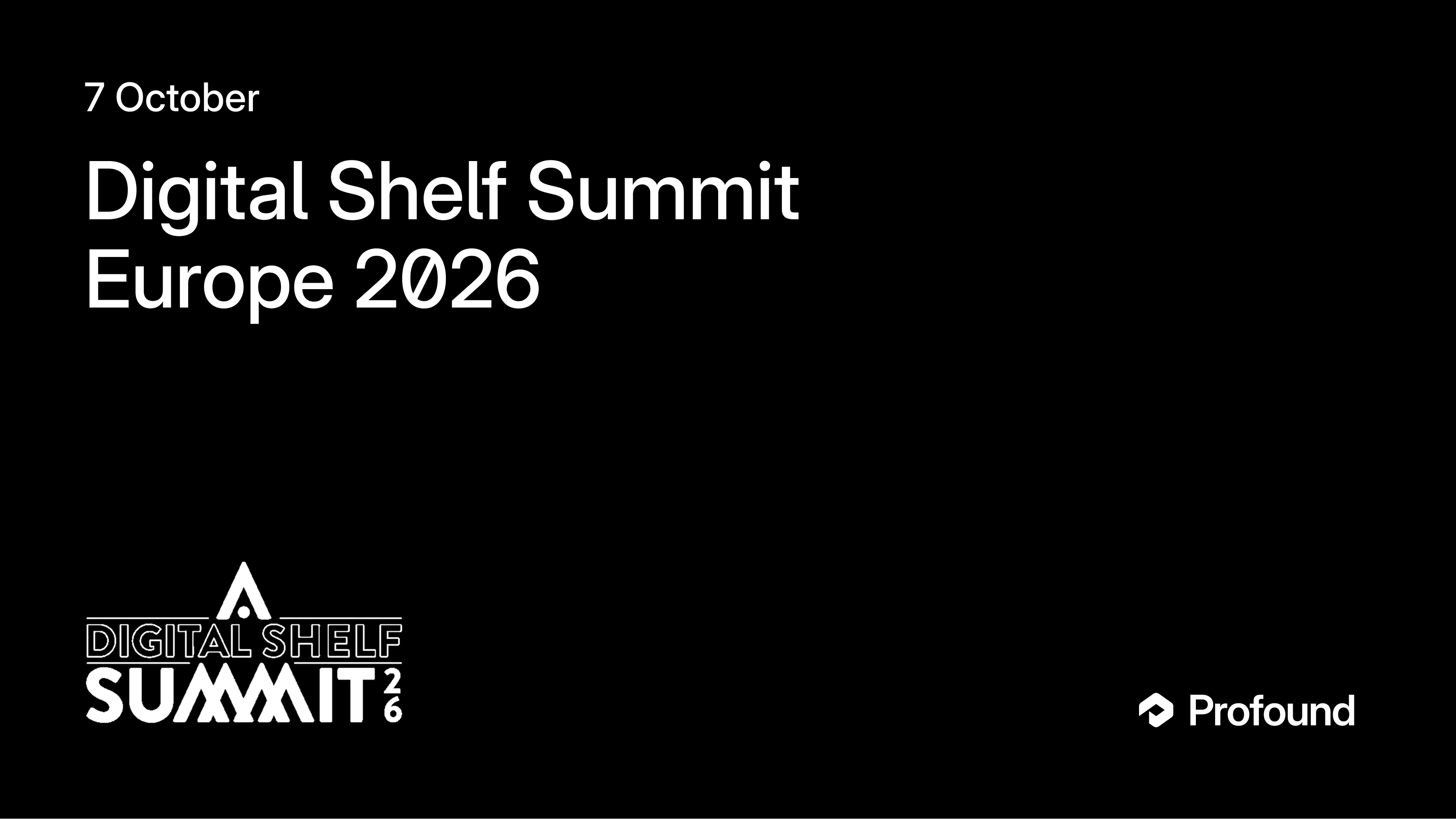 Digital Shelf Summit Europe 2026