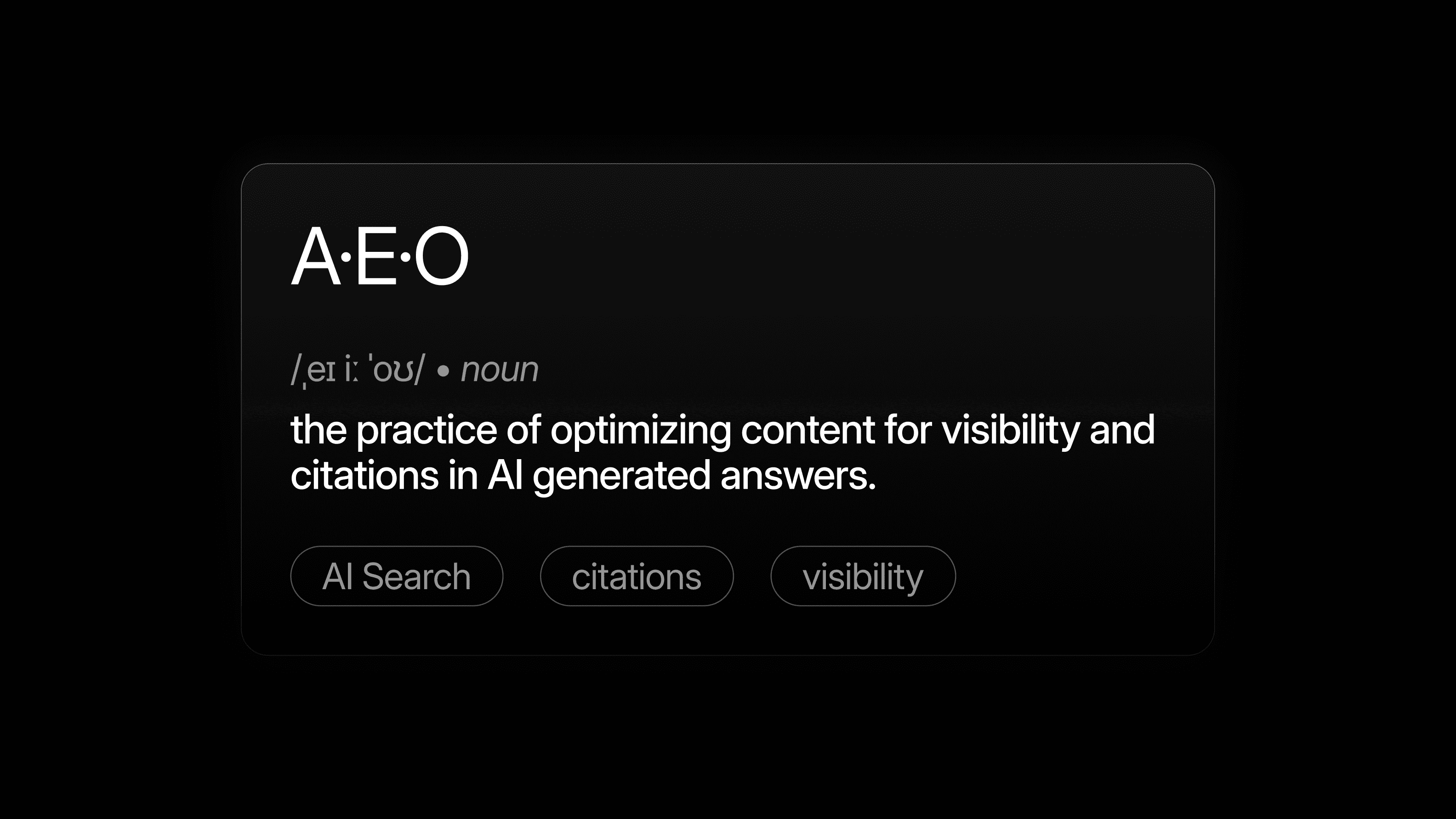 The AI Search Glossary: A definition of 300+ terms
