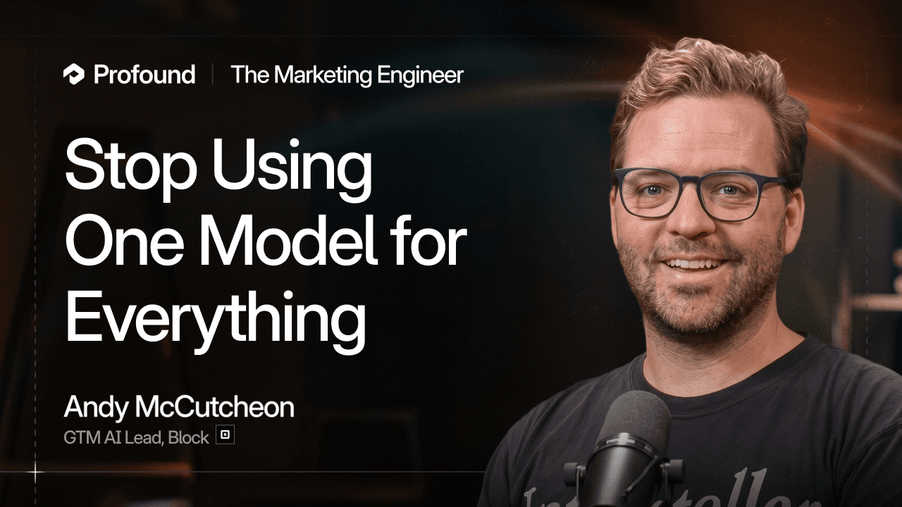 Why You Should Stop Using One AI Model for Everything | Andy McCutcheon, Block
