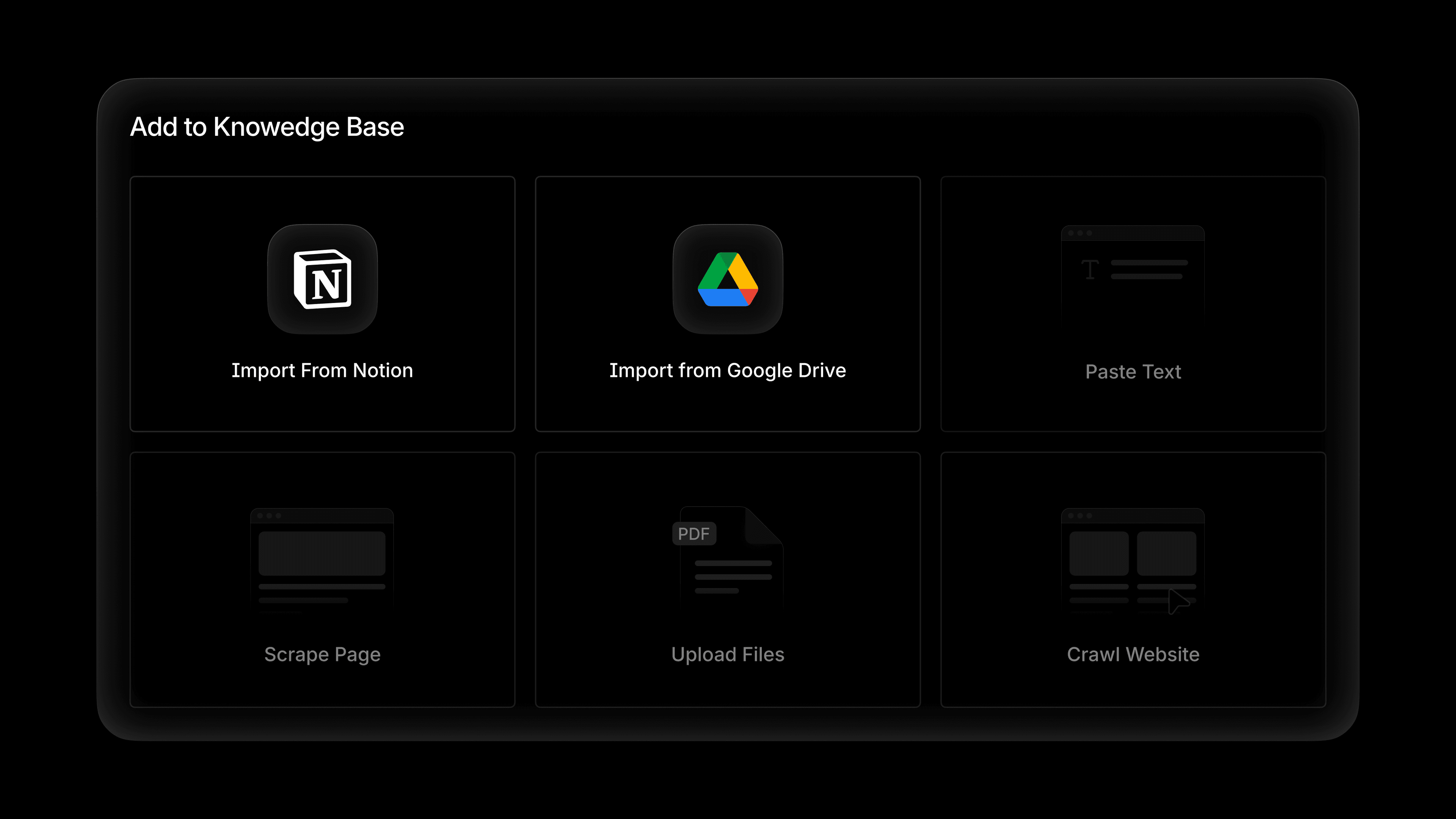 Introducing Google Drive and Notion Integrations for Knowledge Base