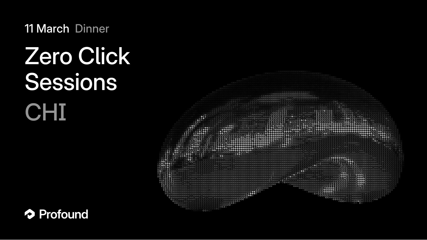 Zero Click Dinner CHI: March