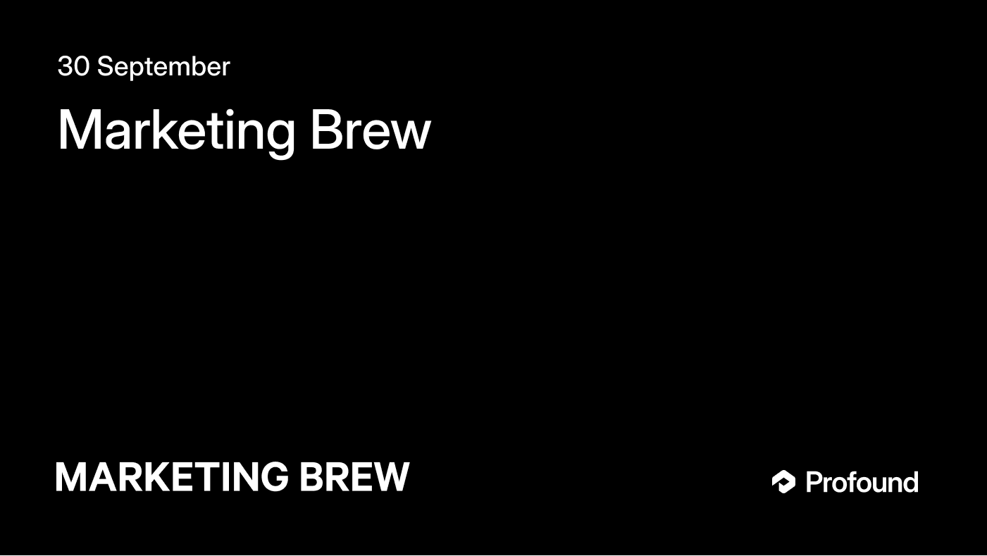 Marketing Brew