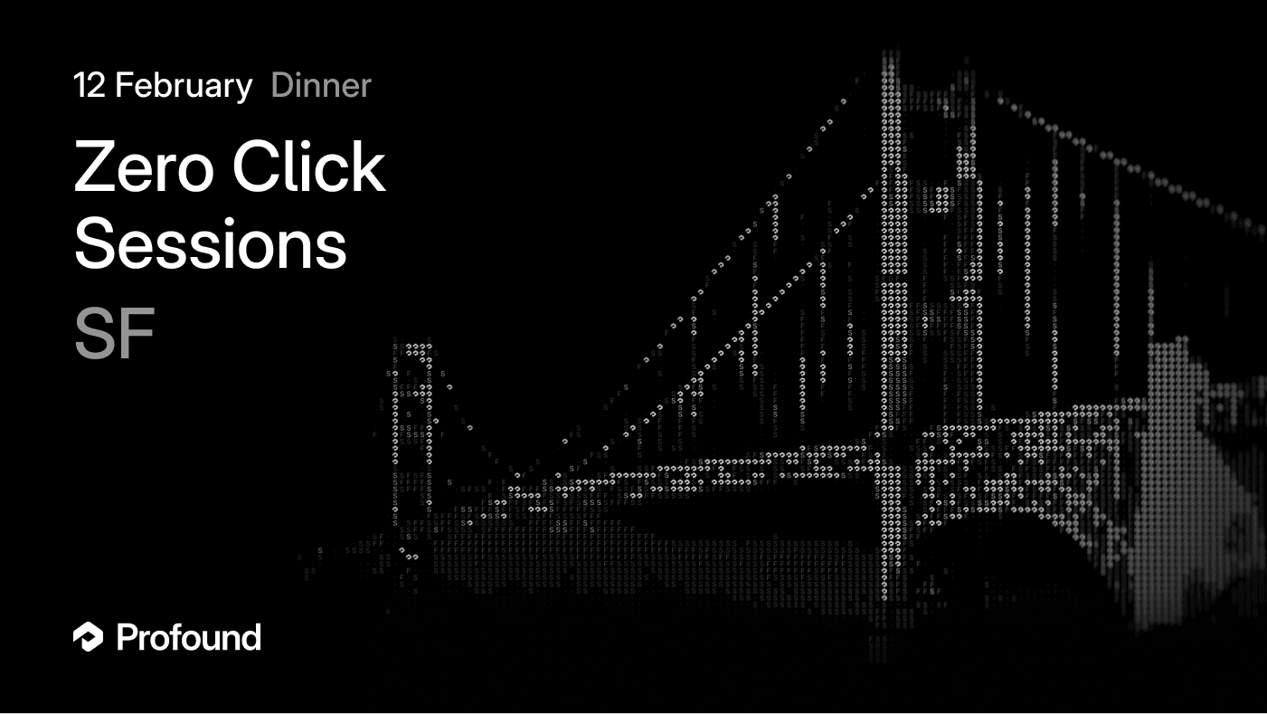 Zero Click Dinner SF: February