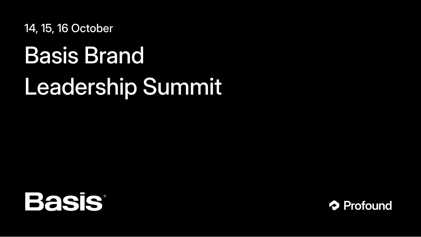 Basis Brand Leadership Summit