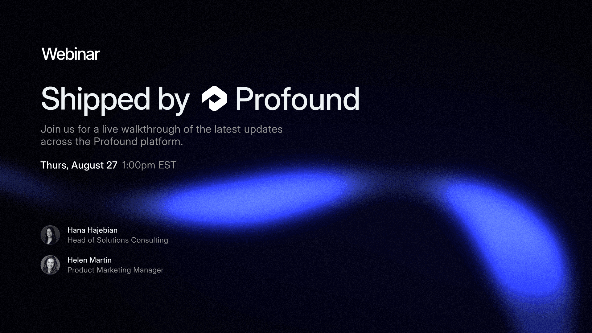 Shipped by Profound: August Edition