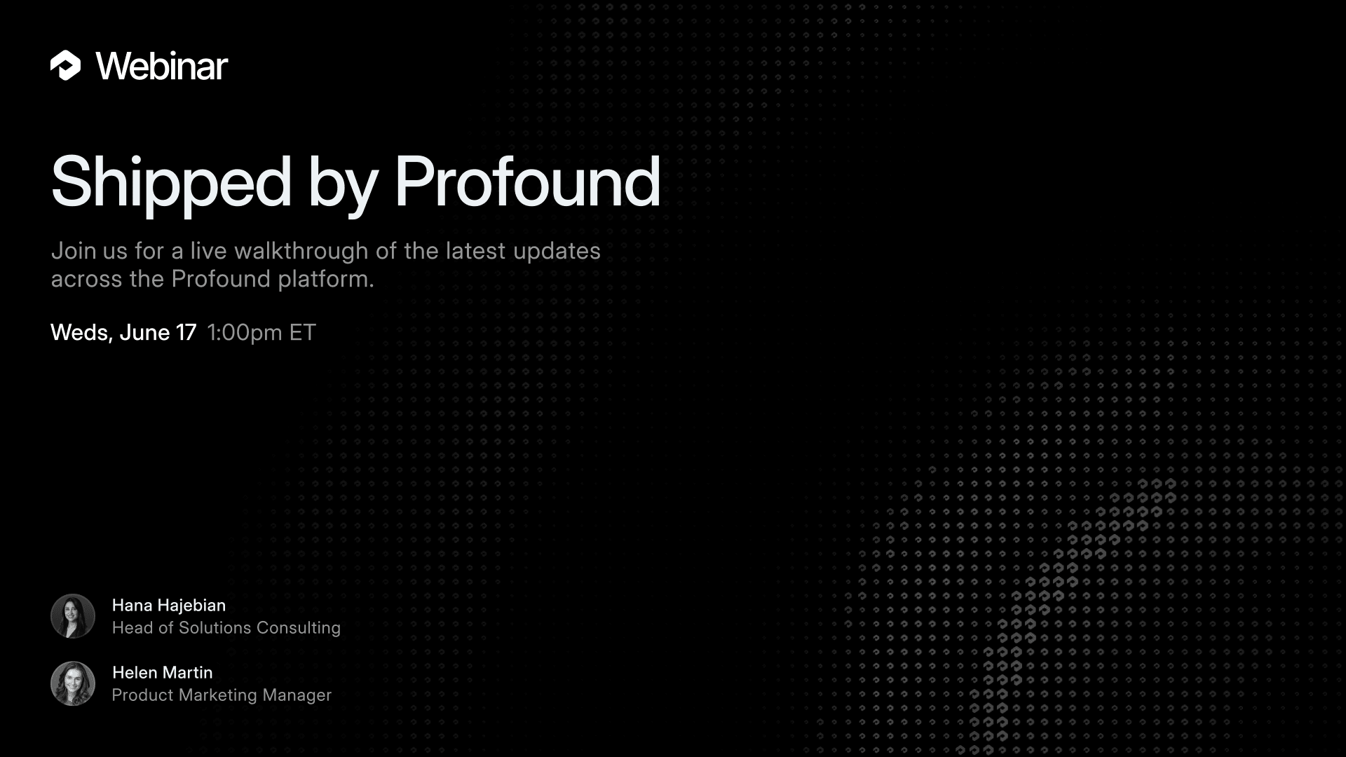 Shipped by Profound: June Edition