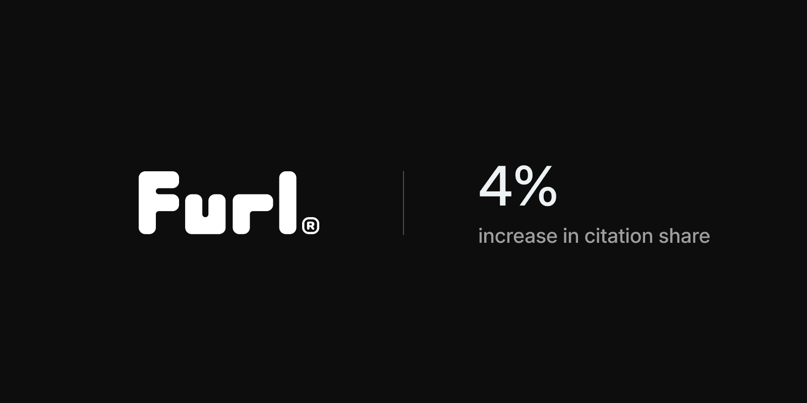 Furl — 0.5%-4.5% Citation Share, Outranking Amazon