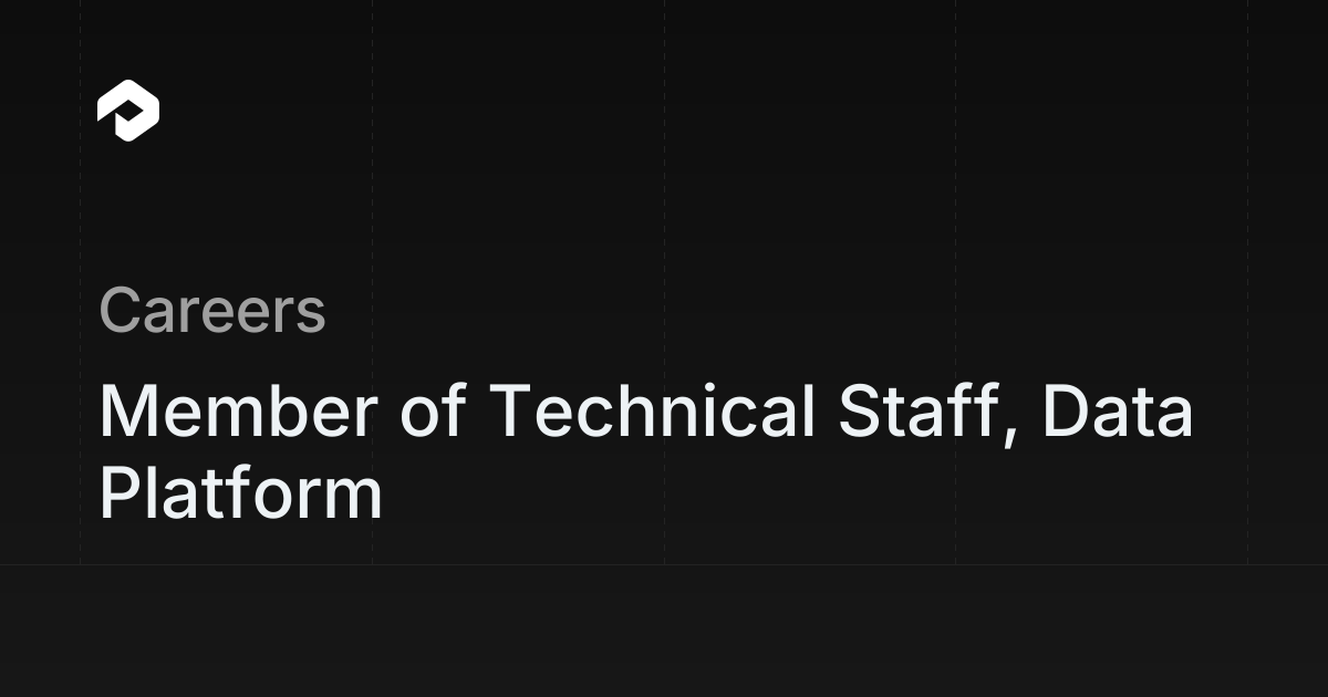 Software Engineer, Data Platform